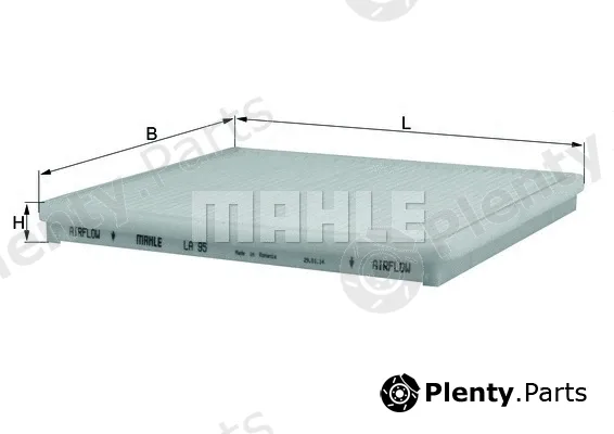 Mahle LA95 — Filter, cabin air