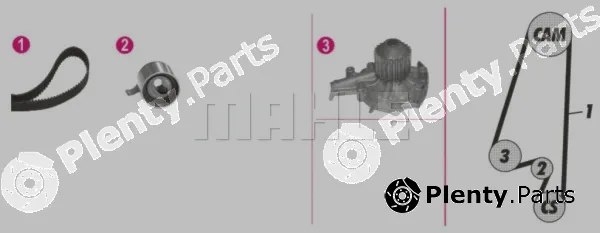 Mahle CPK67000P — Water Pump & Timing Belt Kit BEHR *** PREMIUM LINE ***