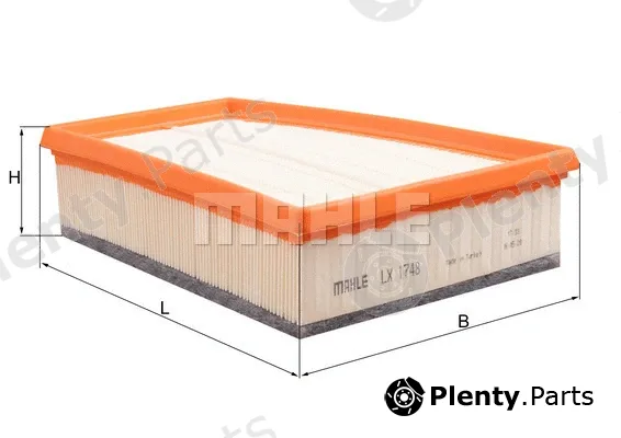 Mahle LX1748 — Air Filter
