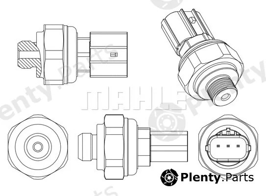 Mahle ASE10000P — Pressure Switch, air conditioning BEHR *** PREMIUM LINE ***