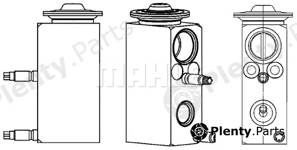 Mahle AVE77000P — Expansion Valve, air conditioning BEHR *** PREMIUM LINE ***
