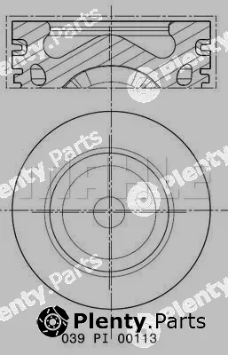 Mahle 039PI00113000 — Piston