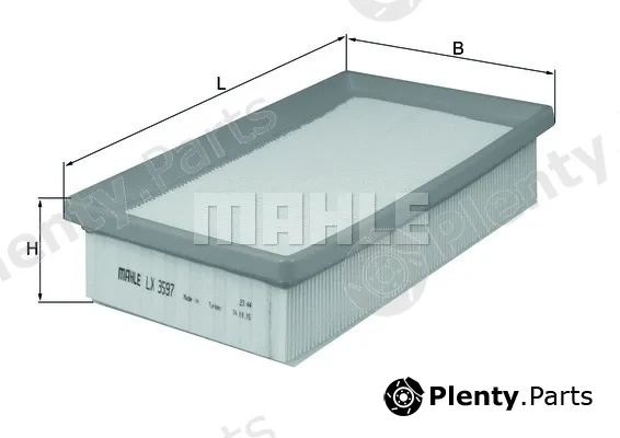 Mahle LX3597 — Air Filter