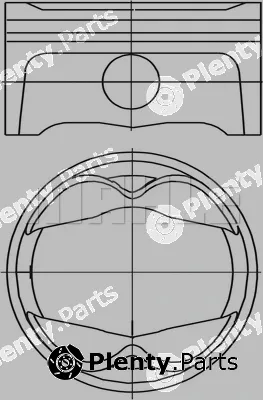 Mahle 503PI00101000 — Piston