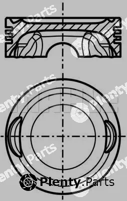 Mahle 631PI40090000 — Piston