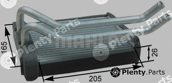 Mahle AH174000P — Heat Exchanger, interior heating BEHR *** PREMIUM LINE ***