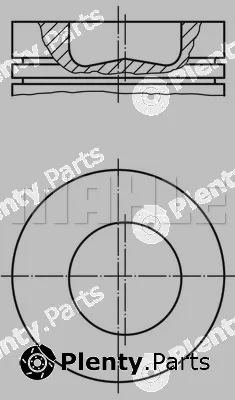Mahle 2274800 — Piston