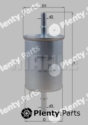 Mahle KL470 — Fuel Filter