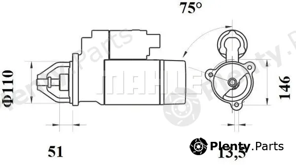 Mahle MS767 — Starter