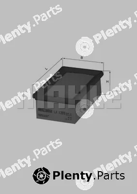 Mahle LX1293 — Air Filter