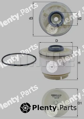Mahle KX268D — Fuel Filter