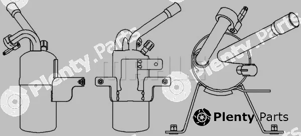 Mahle AD297000P — Dryer, air conditioning BEHR *** PREMIUM LINE ***