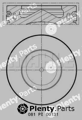 Mahle 081PI00131000 — Piston