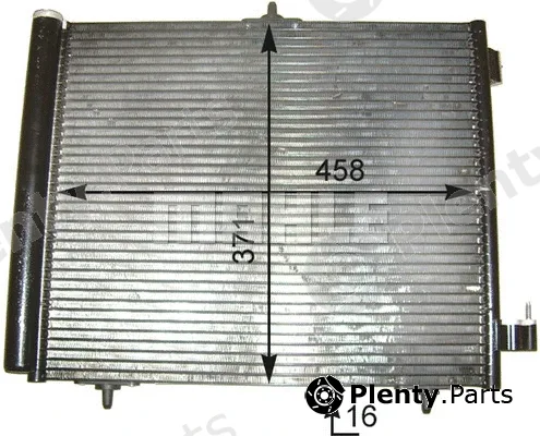 Mahle AC460000P — Condenser, air conditioning BEHR *** PREMIUM LINE ***