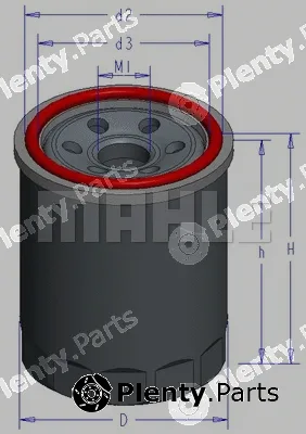 Mahle OC579 — Oil Filter