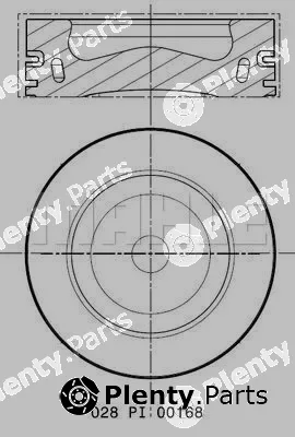 Mahle 028PI00168000 — Piston