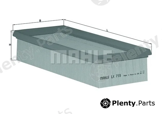 Mahle LX719 — Air Filter