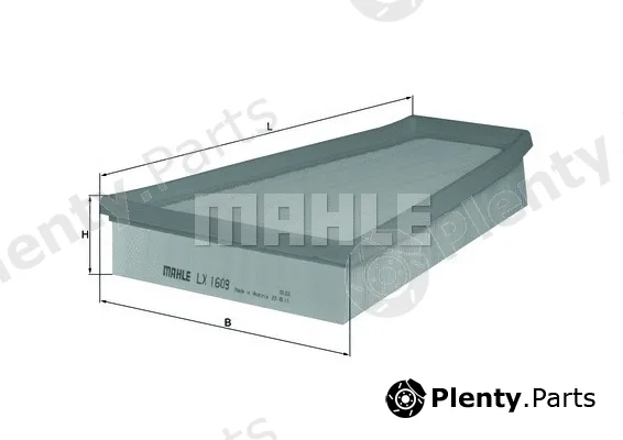 Mahle LX1609 — Air Filter