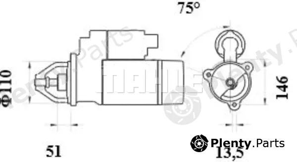 Mahle MS462 — Starter