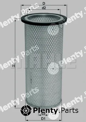 Mahle LXS217 — Secondary Air Filter