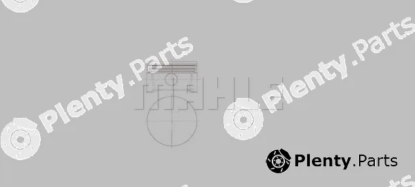 Mahle 081PI00122000 — Piston