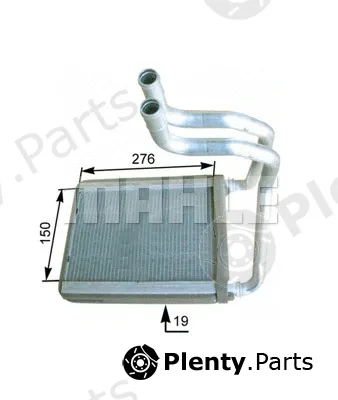 Mahle AH175000P — Heat Exchanger, interior heating BEHR *** PREMIUM LINE ***