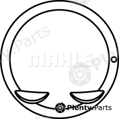 Mahle 6810900 — Piston