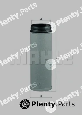 Mahle LXS277 — Secondary Air Filter