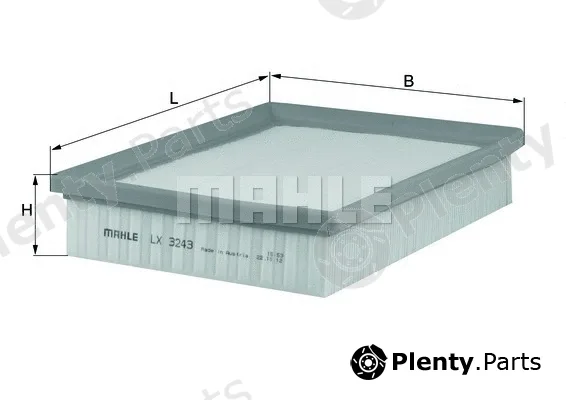 Mahle LX3243 — Air Filter