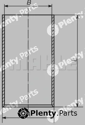 Mahle 001LP00124000 — Cylinder Sleeve