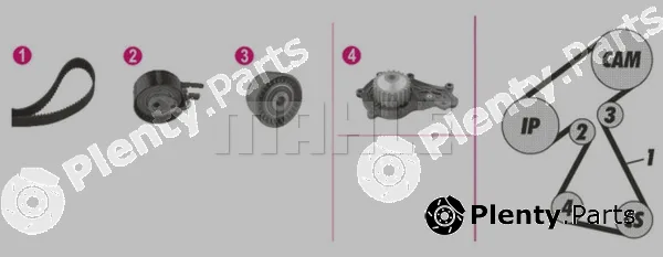 Mahle CPK94000P — Water Pump & Timing Belt Kit BEHR *** PREMIUM LINE ***