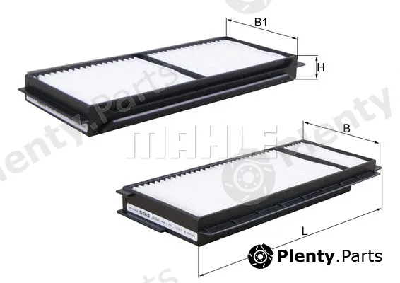 Mahle LA346/S — Filter, cabin air