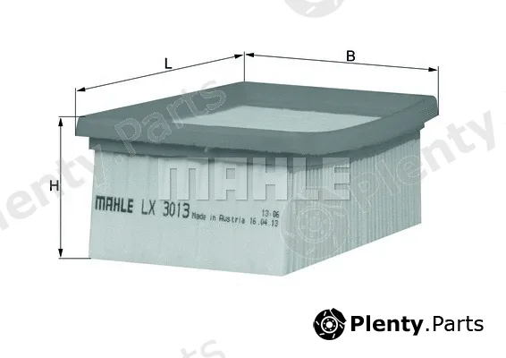 Mahle LX3013 — Air Filter