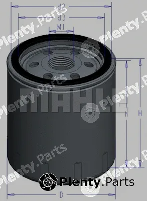 Mahle OC577 — Oil Filter