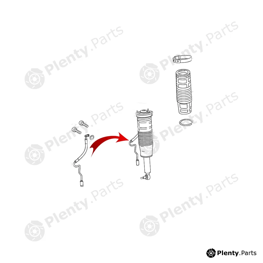 MiesslerAutomotive 31168-01-0452 — Oil Hose Original Miessler Automotive® - Product
