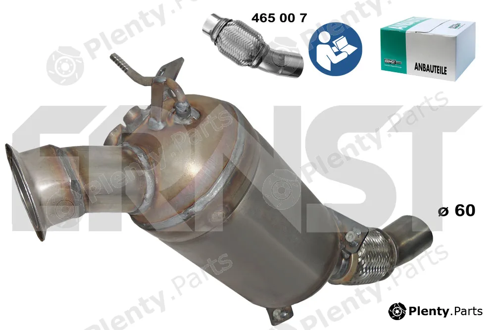 Ernst 910057 — Soot/Particulate Filter, exhaust system Set