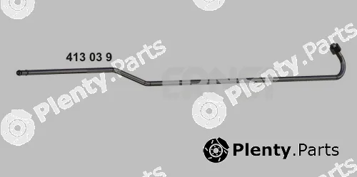 Ernst 413039 — Pressure Pipe, pressure sensor (soot/particulate filter)