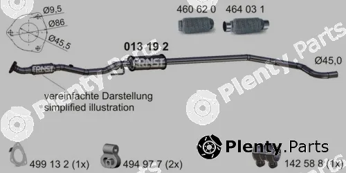 Ernst 013192 — Centre Muffler