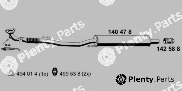 Ernst 140478 — Front Muffler