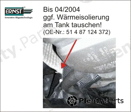 Ernst 250238 — Rear Muffler
