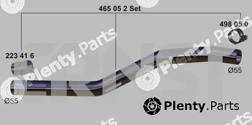 Ernst 465052 — Repair Pipe, soot/particulate filter Set