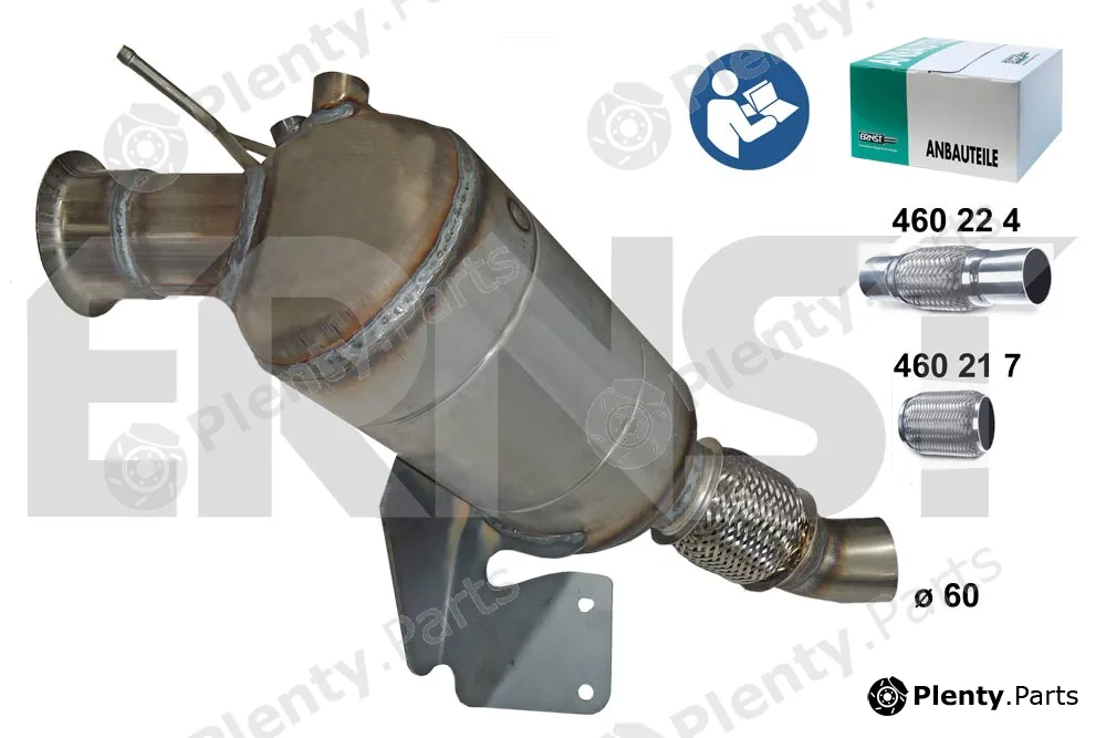 Ernst 910040 — Soot/Particulate Filter, exhaust system Set