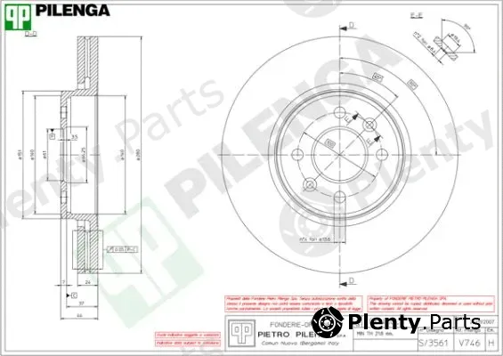 Pilenga V746 — Brake Disc
