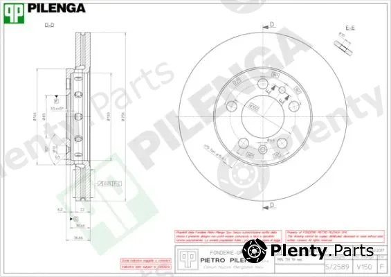 Pilenga V150 — Brake Disc