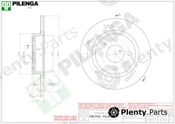 Pilenga 5050 — Brake Disc