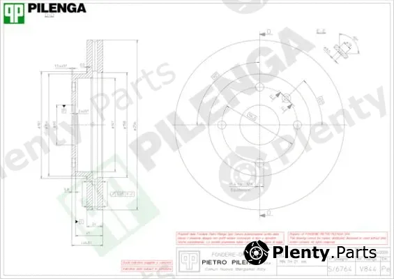Pilenga V844 — Brake Disc