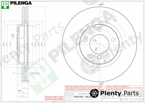 Pilenga V479 — Brake Disc