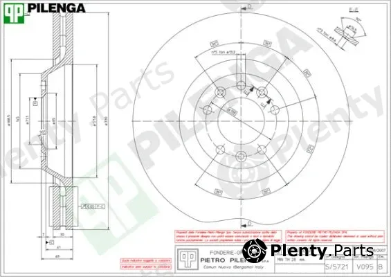 Pilenga V095 — Brake Disc