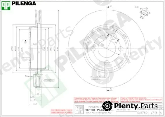 Pilenga V713 — Brake Disc