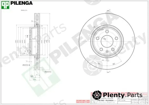 Pilenga V1710 — Brake Disc